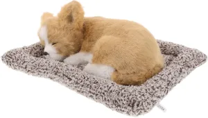 Cute Plush Dog Car Dashboard Decor Realistic Sleeping Puppy Decoration Durable Dog Dashboard Accessory for Pet Lovers Unique Car Interior Ornament Fun Creative Doll