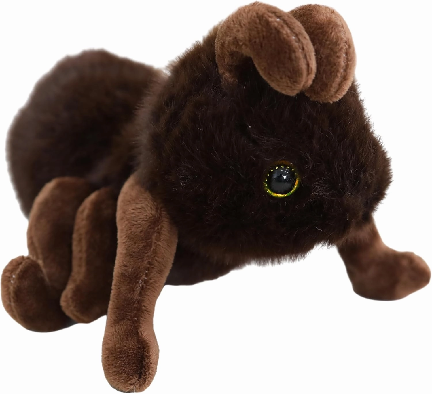 Cute 9 Inch Stuffed Fuzzy Ant Animal Plush Toys Fluffy Ant Plushie Doll Gift for Kids and Lovers in Birthday, Thanksgiving Day, Christmas, Valentine's Day...- Coffee