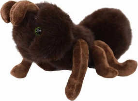 Cute 9 Inch Stuffed Fuzzy Ant Animal Plush Toys Fluffy Ant Plushie Doll Gift for Kids and Lovers in Birthday, Thanksgiving Day, Christmas, Valentine's Day...- Coffee