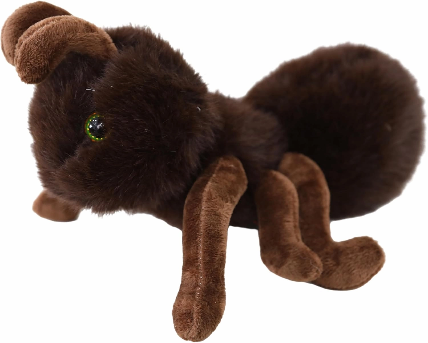 Cute 9 Inch Stuffed Fuzzy Ant Animal Plush Toys Fluffy Ant Plushie Doll Gift for Kids and Lovers in Birthday, Thanksgiving Day, Christmas, Valentine's Day...- Coffee