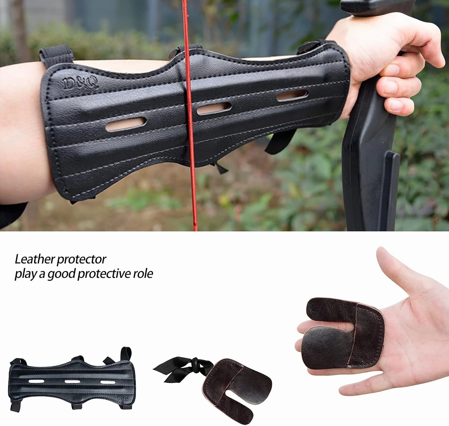 D&Q Archery Bow and Arrow Set for Adults Beginner Teenagers Youth, Takedown Recurve Bow 20lbs 30lbs 40lbs Left and Right Handed Bow, Recurve Bow Set for Outdoor Target Practice