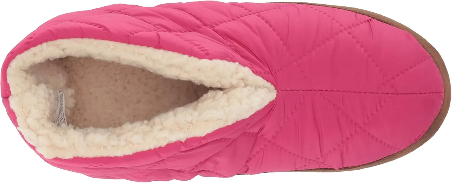 Dearfoams Women's Heritage Warm Up Bootie Slipper