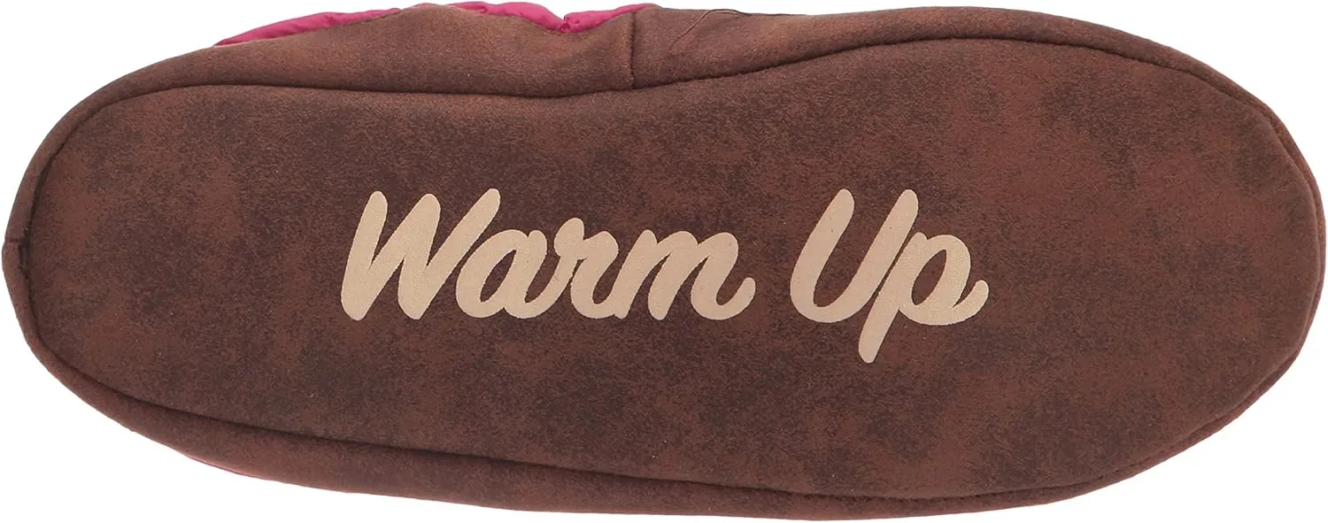 Dearfoams Women's Heritage Warm Up Bootie Slipper
