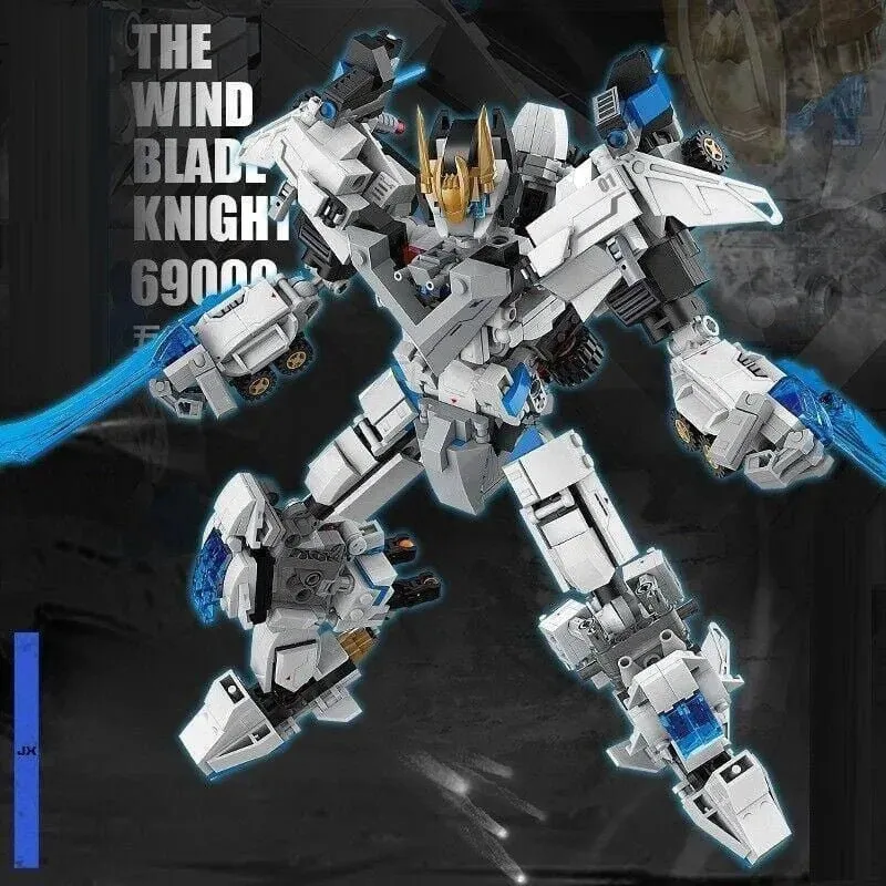 Deformation Wind Blade Mech Robot 901pcs