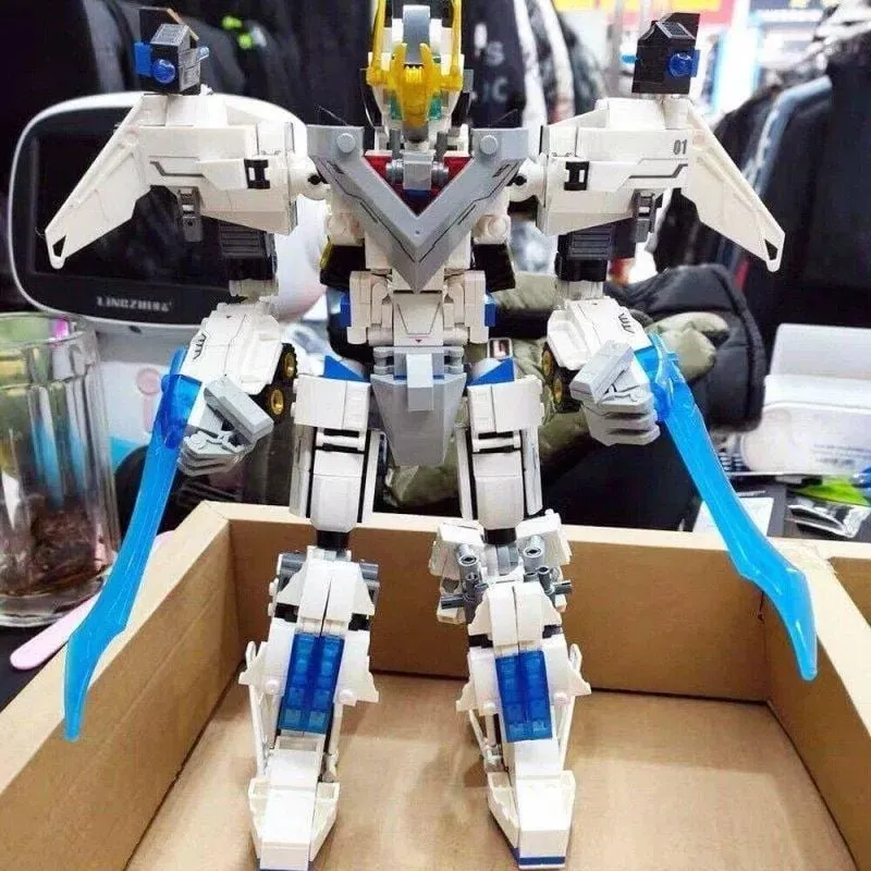 Deformation Wind Blade Mech Robot 901pcs