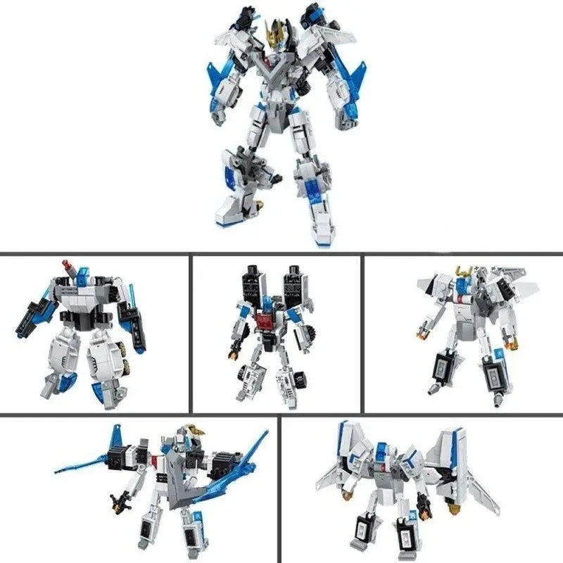 Deformation Wind Blade Mech Robot 901pcs