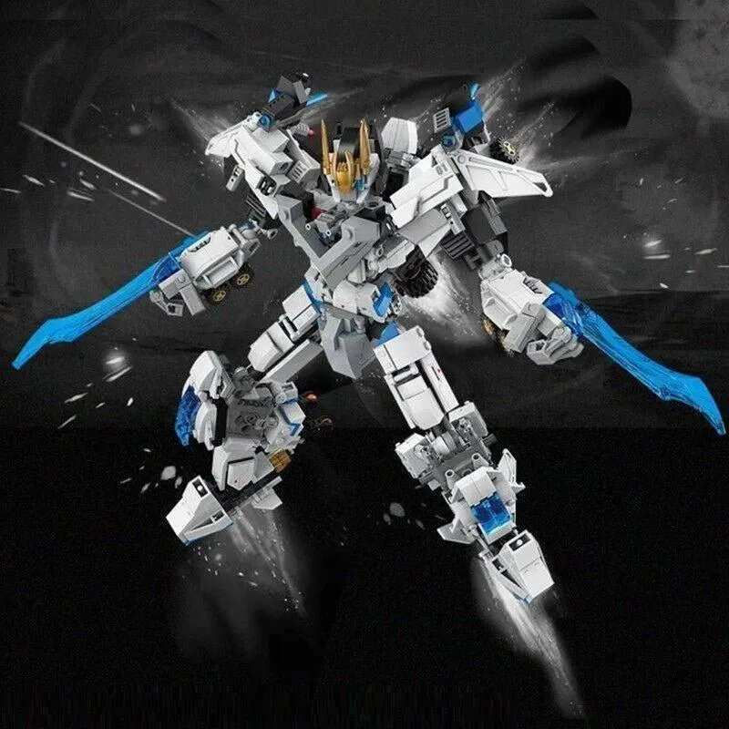 Deformation Wind Blade Mech Robot 901pcs