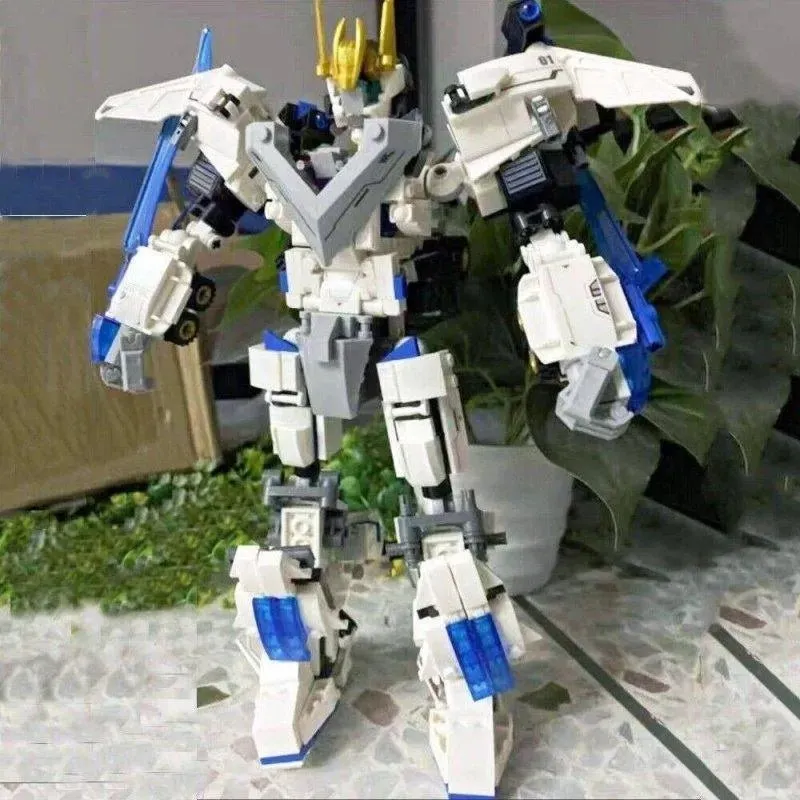 Deformation Wind Blade Mech Robot 901pcs