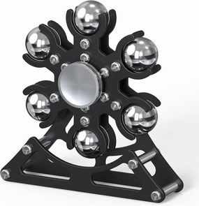 Desk-Fidget-Toys Ferris-Wheels-Spinner: Metal Kinetic-Fidget-Spinner 4mins, EDC-Toy Cool-Gadgets for School Office, ADHD Tools Gift Cool-Stuff Stress Relief Gift for Kid Children Teen Adult