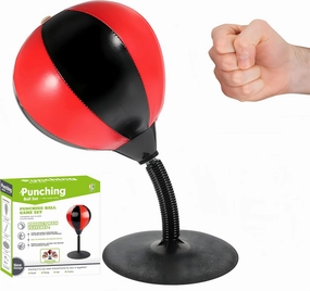 Desktop Punching Bag – Stress Relief Toy for Office, Heavy Duty Desk Boxing Equipment, Anger Management Toy for Adults, Cool Gadgets & Funny Desk Accessories