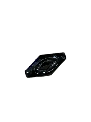 Diamond Shape Shank Button, Black