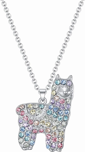 Dinosaur/Horse/Unicorn/Llama/Fox/Hummingbird/Mermaid/Flamingo/Wolf Necklace Gifts for Girls Women,Girls Animal Necklace Jewelry Birthday Valentine's Day Christmas Back to School Gifts for Daughter