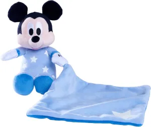 Disney – Bonne Nuit Mickey Mouse Glow in The Dark Soft Toy Mouse, Baby Toy, and Comforter, Suitable from the First Months of Life