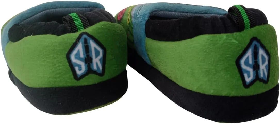 Disney Boys’ Toy Story Slippers – Buzz and Woody Fuzzy Slippers (Toddler/Kid)