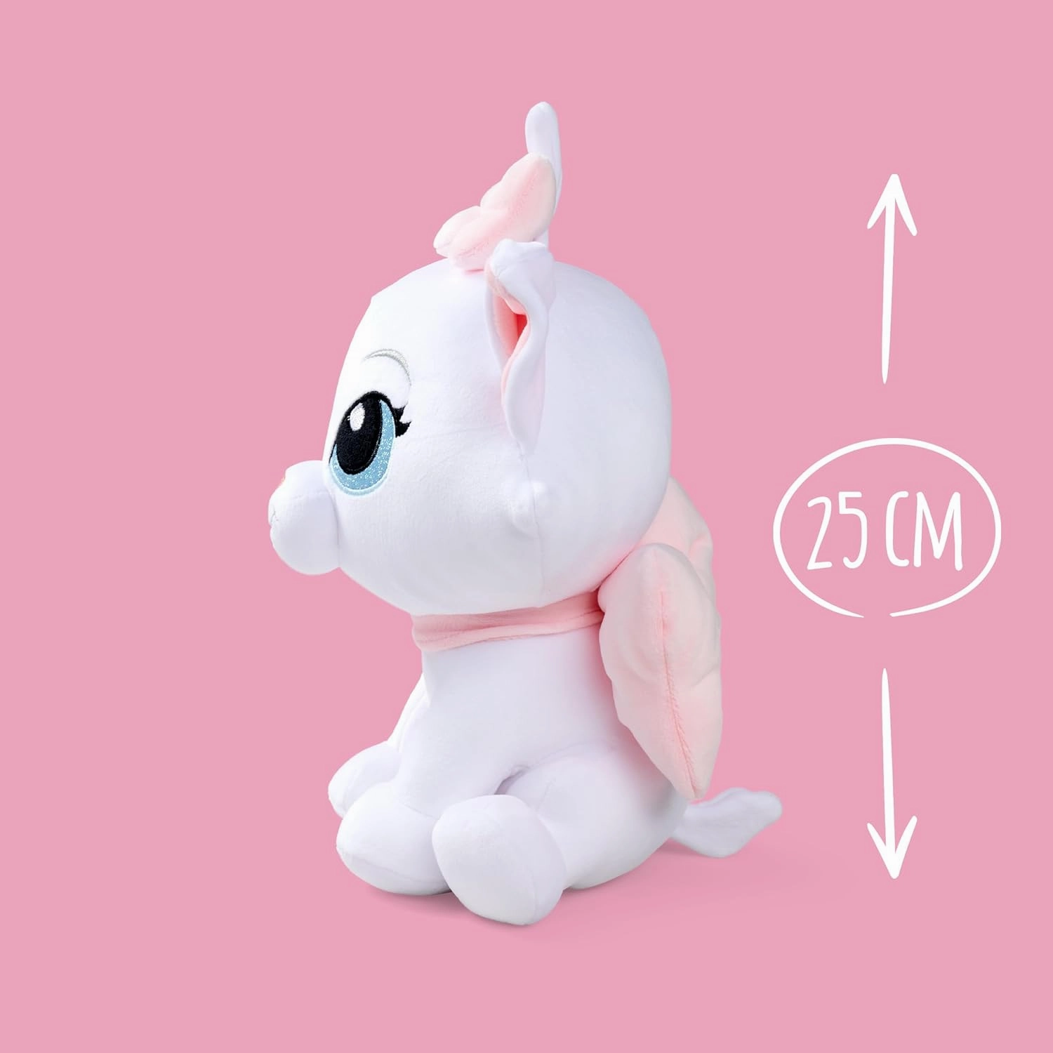 Disney Doorables Marie 25 cm Plush Figure, Suitable for Children from The First Months of Life