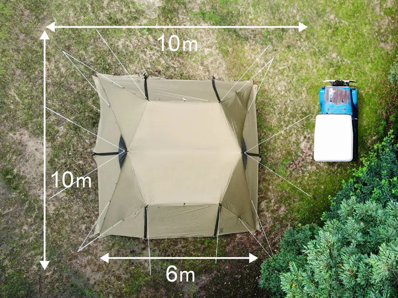 DoD 6 X 6 Base 2 - Brown