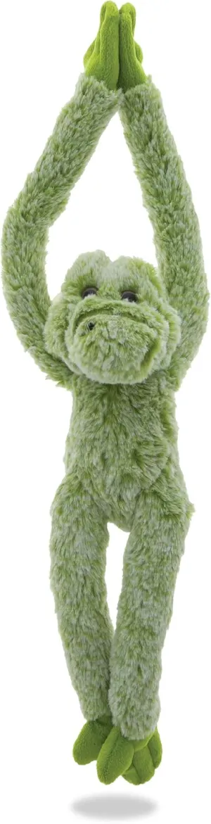 DolliBu Hanging Plush Alligator Stuffed Animal with Hook and Loop Tape - Super Soft Wild Life Plush Toy for Kids, Adorable Playtime Alligator for Boys and Girls - 21 Inch