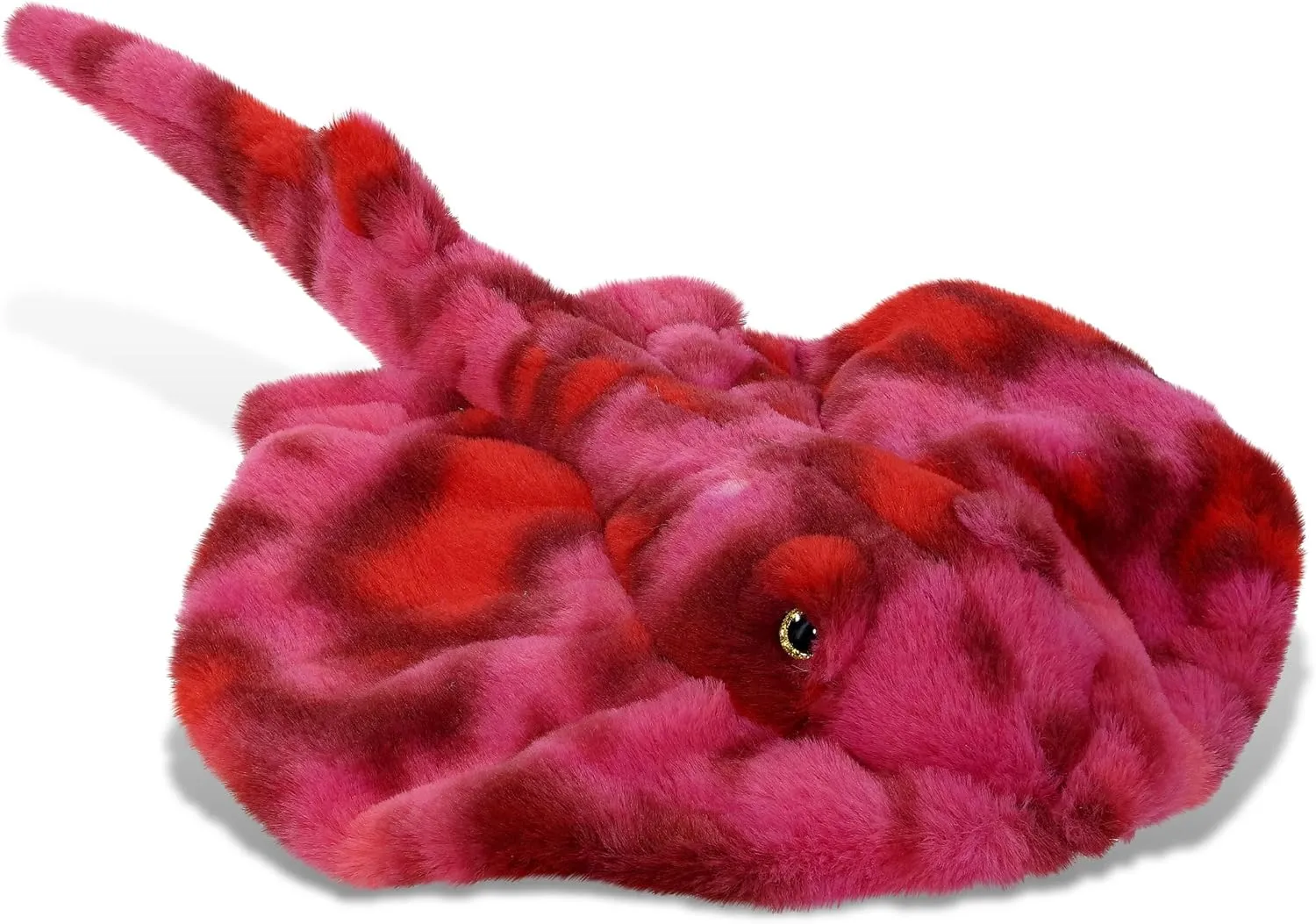 DolliBu Pink Tie-Dye Stingray Super Soft Stuffed Animal, Cute Realistic Stuffed Animals for Girls, Boys, Adults Animal Gifts, Kids Nursery Decor for Newborn, Cuddly Soft Baby Plush Toys - 20 Inches