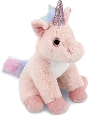 DolliBu Plush Pink Unicorn Stuffed Animal - Soft Huggable Unicorn, Adorable Playtime Unicorn Plush Toy, Cute Fantasy Cuddle Gifts for Kids and Adults - 9 Inches