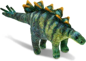 DolliBu Stegosaurus Dinosaur Stuffed Animal - Huggable Dinosaur Plush, Adorable Playtime Stegosaurus Plush Toy, Cute Dinosaur Cuddle Gifts, Super Soft Plush Doll Toy for Kids and Adults - 18.5 Inches