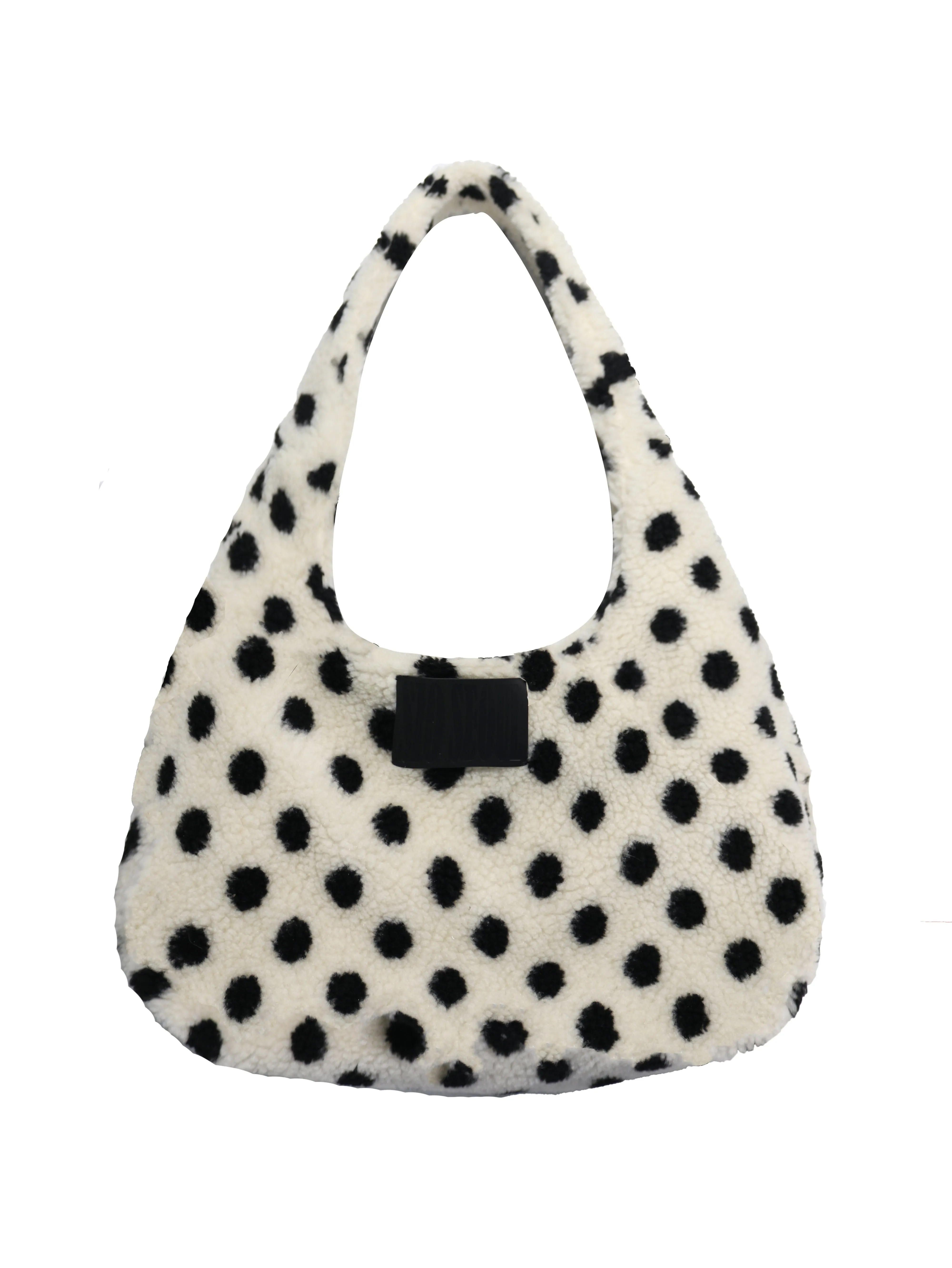 DOT FLUFFY SHOULDER BAG-DOT