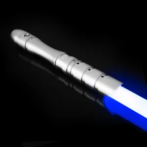 Dueling Lightsaber with 38.2 Inch,FX Light Saber,Metal Hilt,Replaceable Blade,4 Modes Sounds, Blaster, Rechargeable, Age 6 7 8 9 10 11 12 13 Kids Toys,Cosplay,Brithday Gift (Blue)