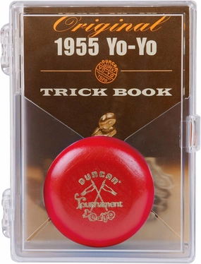 Duncan Toys Wooden Crossed Flags Tournament Yo-Yo, Varying Colors Medium