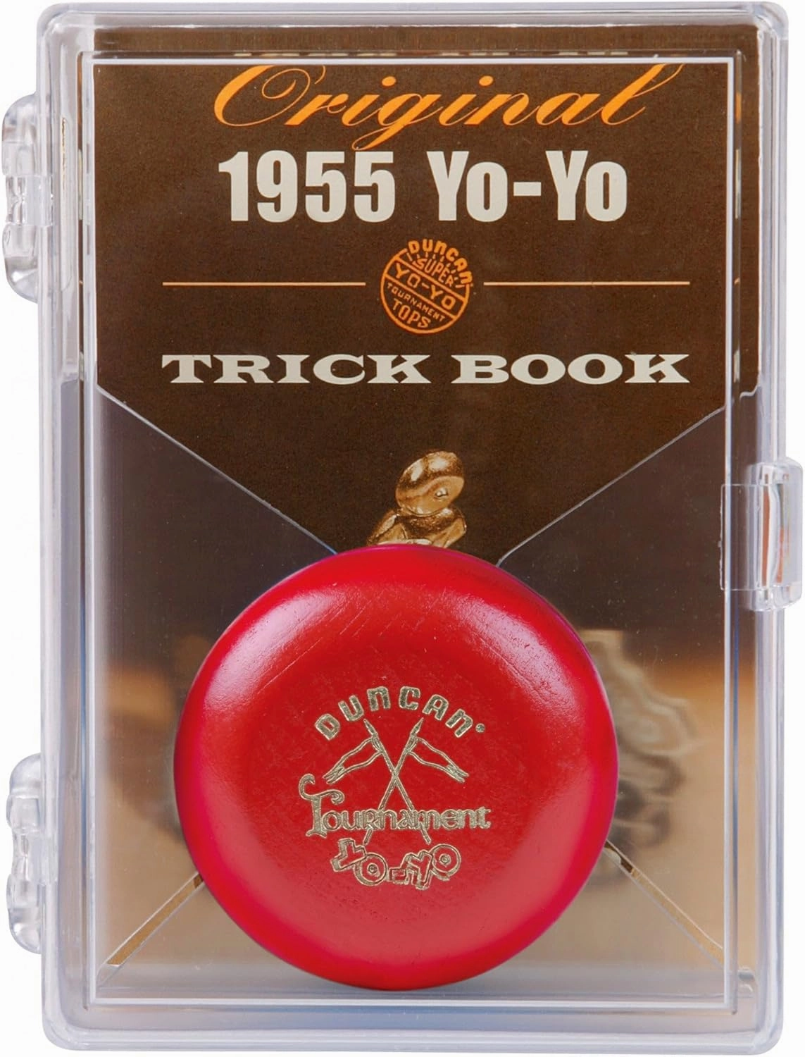 Duncan Toys Wooden Crossed Flags Tournament Yo-Yo, Varying Colors Medium