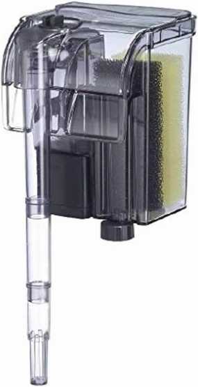 EA Performance Hang-On The Back Power Filter - Up to 4 Gallons - for Desktop and Betta Aquariums - NOT Made in China