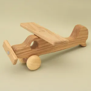 Eco-Friendly Handmade Natural Wooden Airplane FY05: Montessori and Waldorf Educational Influence, Sky Explorer Lotes Toys Baby Gift Free Shipping