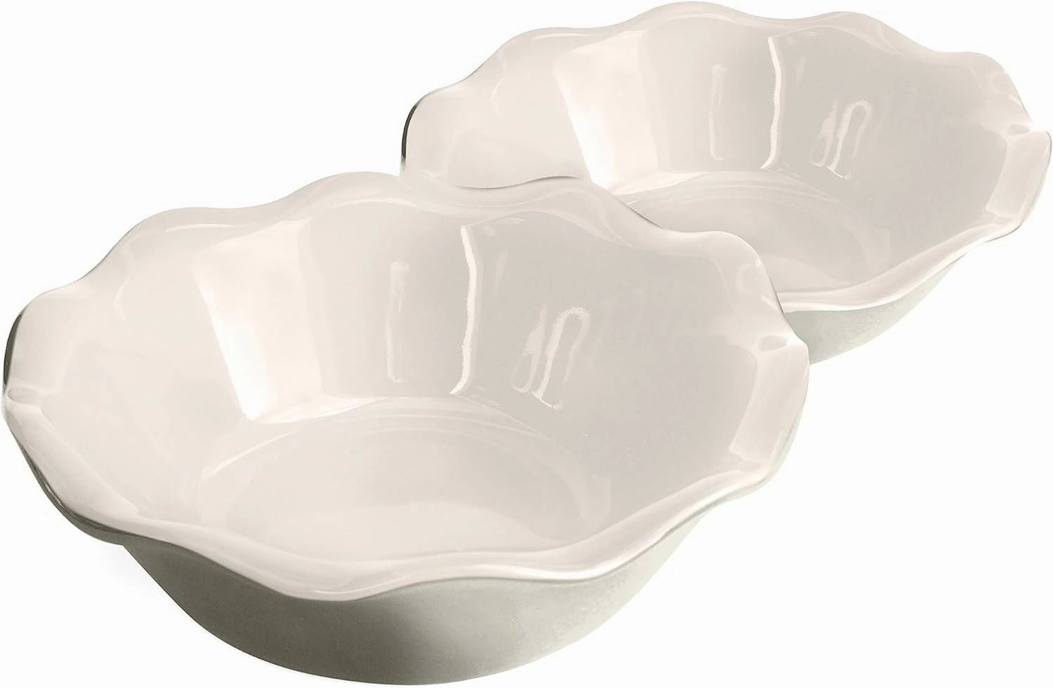 Emile Henry Mini (Set Of 2) pie dish, Pearl Gray