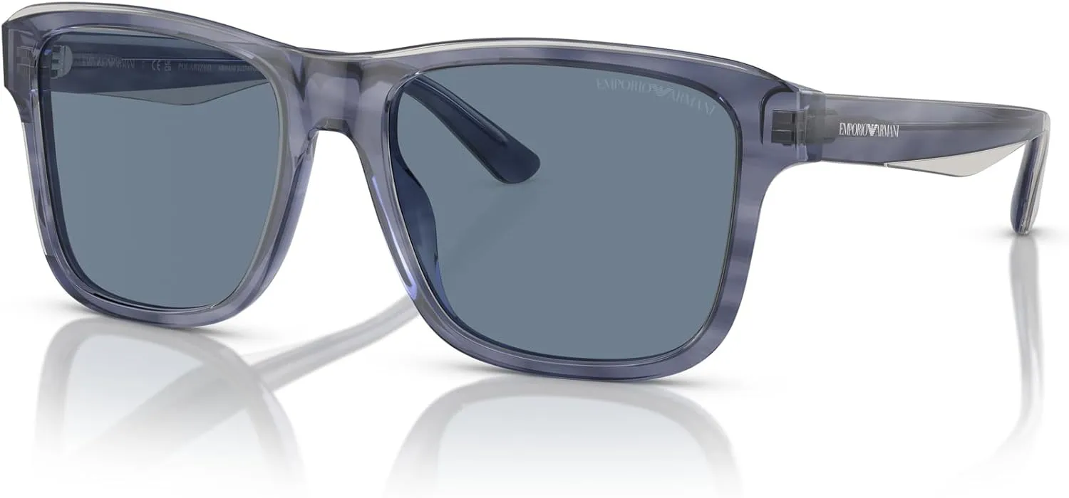 Emporio Armani Men's Ea4208 Square Sunglasses