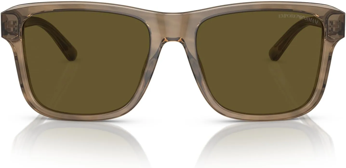 Emporio Armani Men's Ea4208 Square Sunglasses
