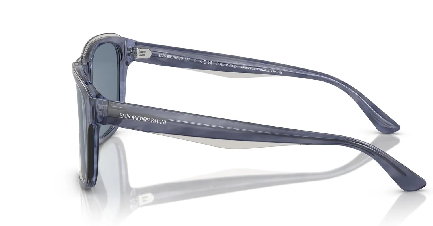 Emporio Armani Men's Ea4208 Square Sunglasses