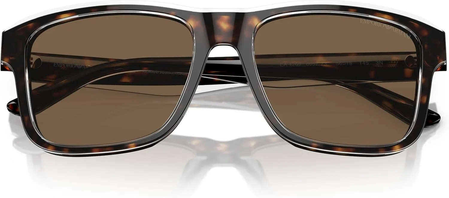 Emporio Armani Men's Ea4208 Square Sunglasses