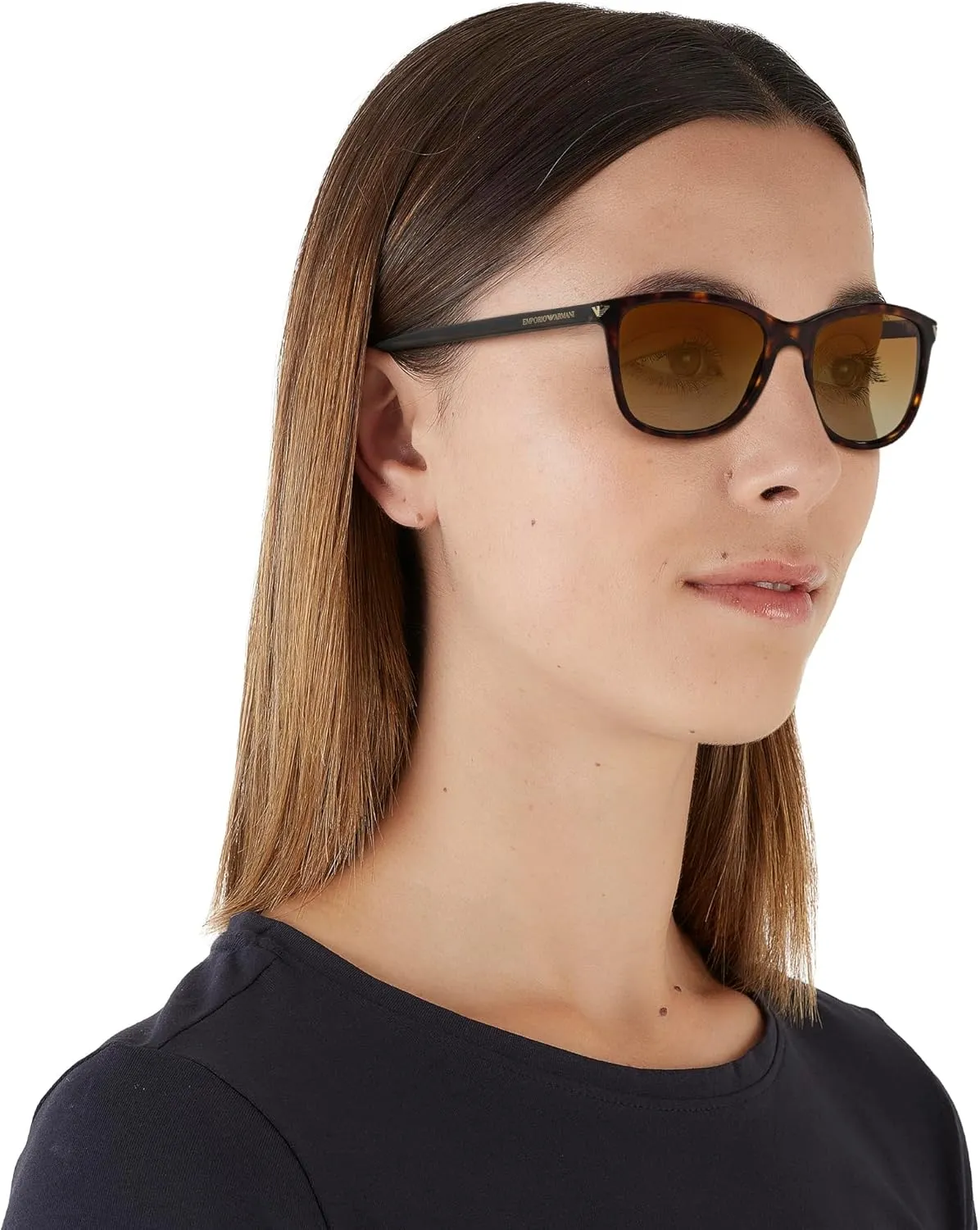 Emporio Armani Women's Ea4060 Square Sunglasses