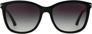 Emporio Armani Women's Ea4060f Low Bridge Fit Square Sunglasses