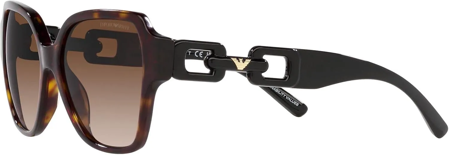 Emporio Armani Women's Ea4202 Square Sunglasses