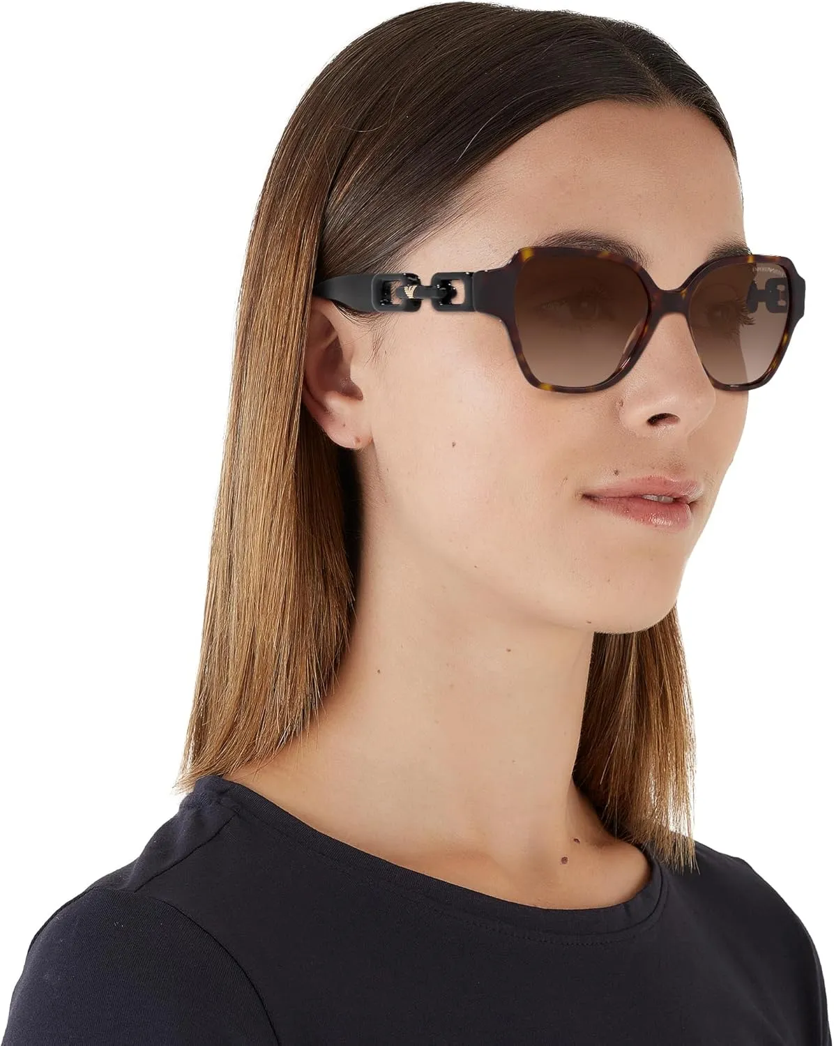 Emporio Armani Women's Ea4202 Square Sunglasses