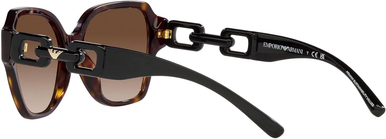 Emporio Armani Women's Ea4202 Square Sunglasses