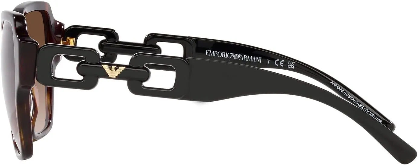 Emporio Armani Women's Ea4202 Square Sunglasses