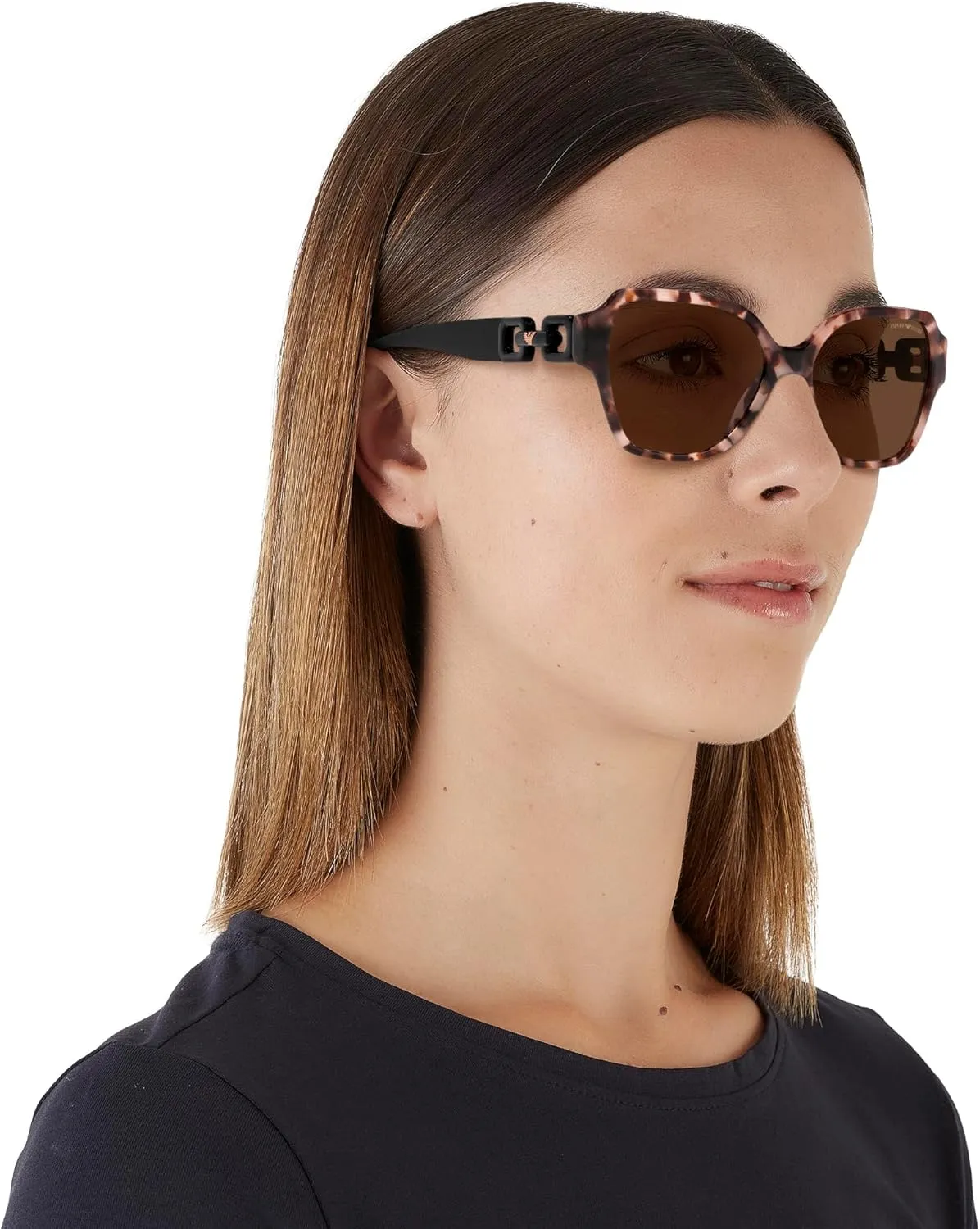 Emporio Armani Women's Ea4202 Square Sunglasses