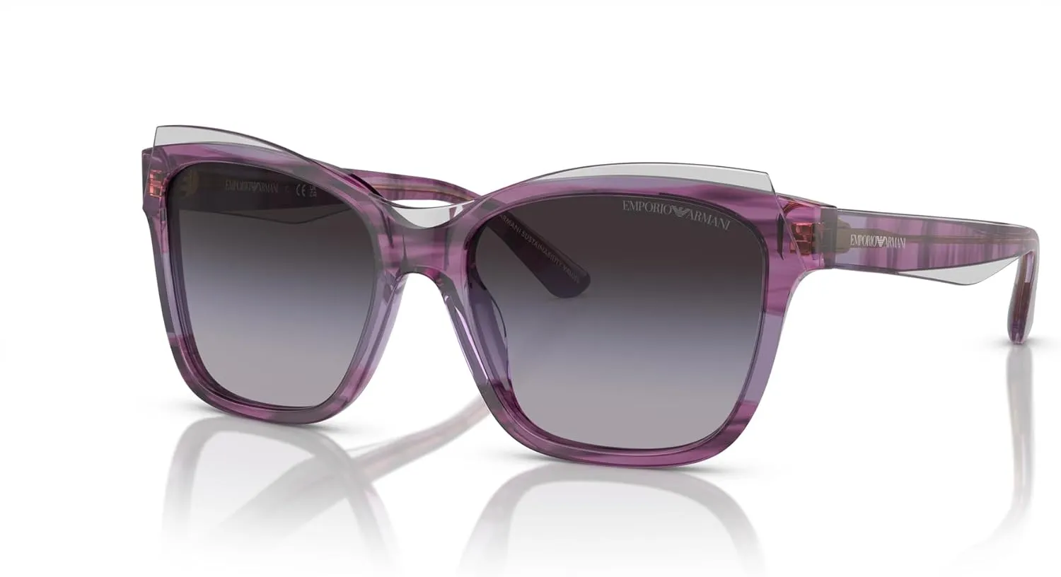 Emporio Armani Women's Ea4209 Square Sunglasses