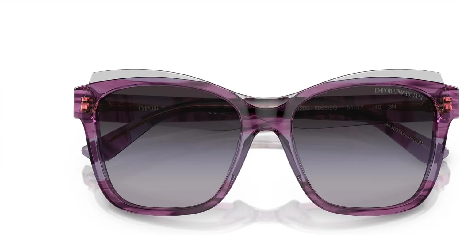 Emporio Armani Women's Ea4209 Square Sunglasses