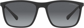 Emporio Armani Men's Ea4150 Rectangular Sunglasses