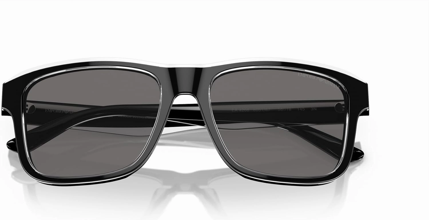 Emporio Armani Men's Ea4208 Square Sunglasses