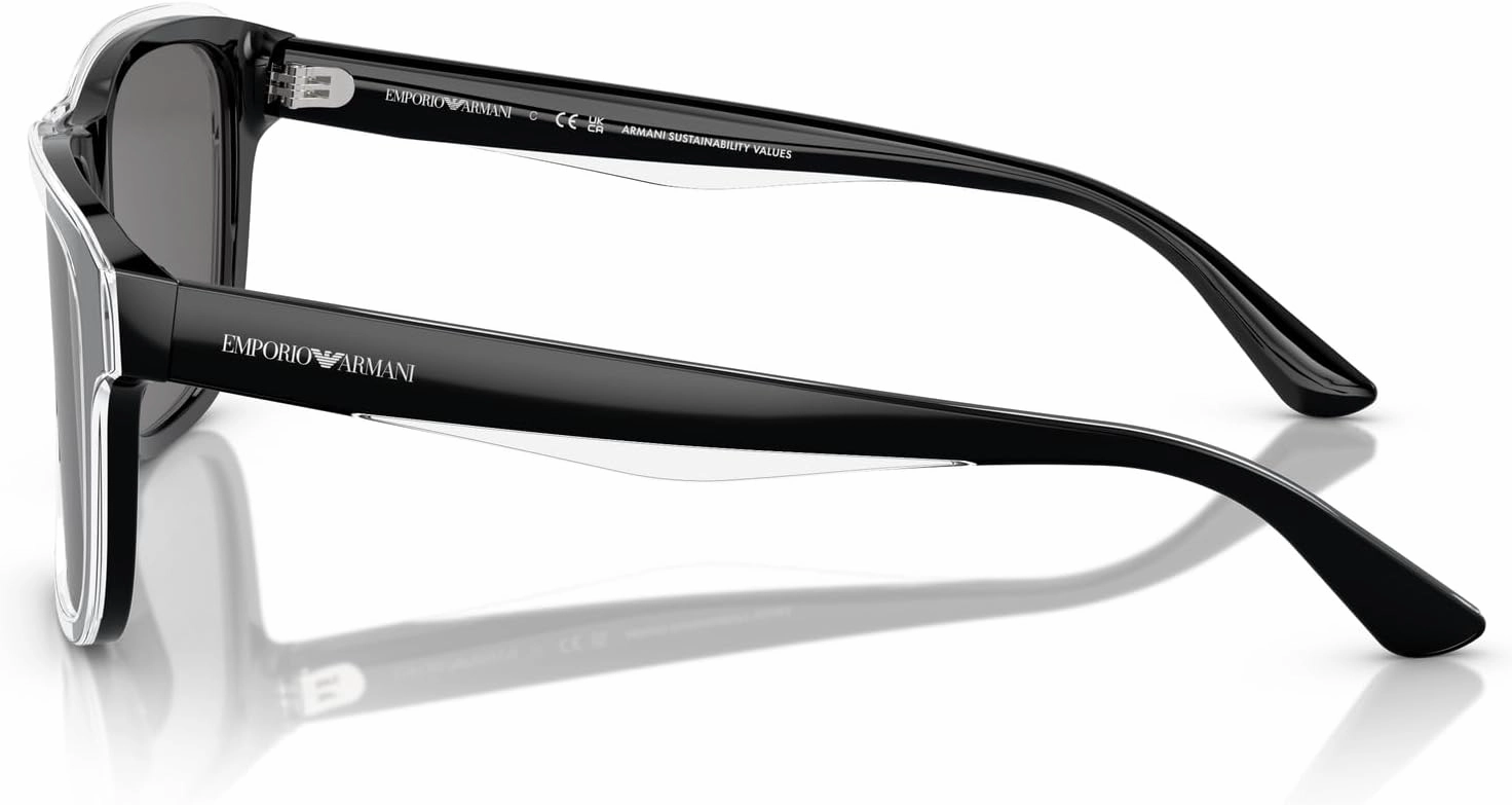 Emporio Armani Men's Ea4208 Square Sunglasses