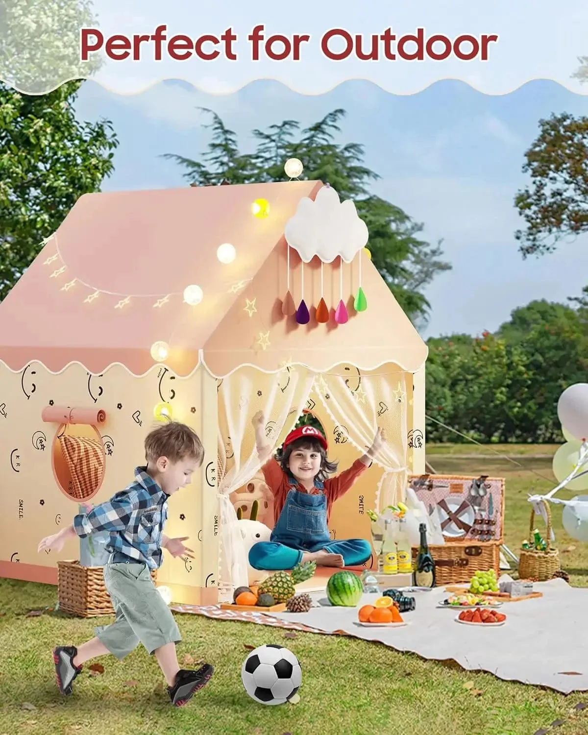 Enchanting Kids Play Tents - Princess Castle Fun
