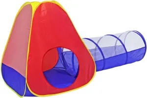 ERINGOGO Funny Boys and Girls Play Tent Indoor Playhouse Tunnel Creative Teepee Tent Toy Safe Material