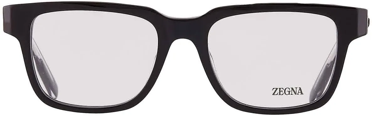 Ermenegildo Zegna Eyeglasses EZ 5260 001 Shiny Black, Road 232 Core Insertion